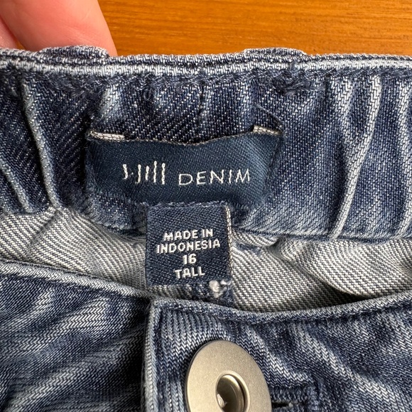 J.Jill Denim Midi/Maxi Skirt - Picture 2 of 8